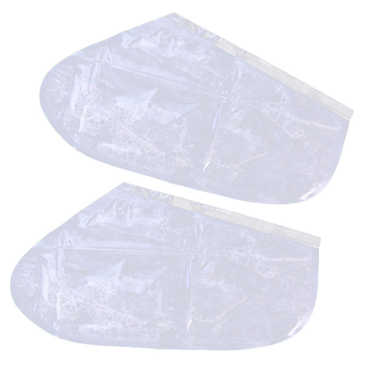 Foot Mask Peeling - 1ペア フットピーリングマスク かかと角質除去 デッドスキン除去 ペディキュア ラベンダーミルクエキス