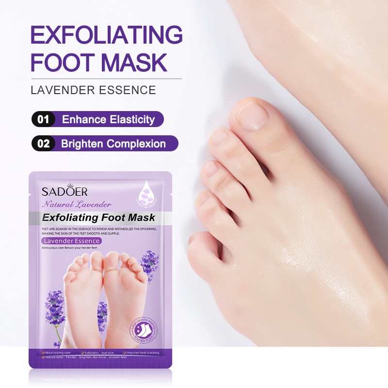Foot Mask Peeling - SADOER 角質除去フットマスク 角質除去フットピールマスク ソックス ペディキュア ピーリング