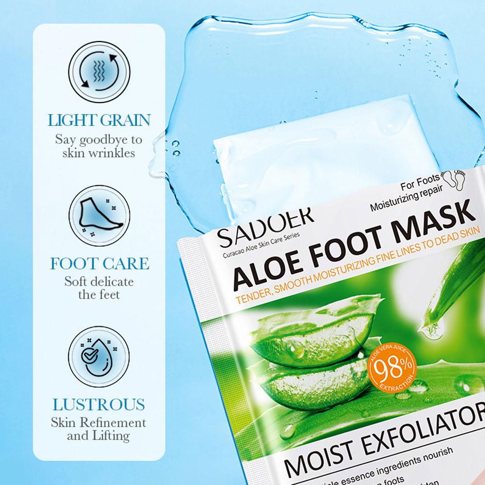 SADOER 1/2/3/4/5/10ペア フルーツフットマ - Foot Mask Peeling のレビューと価格