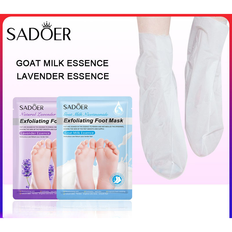 SADOER 角質除去フットマスク 角質除去フットピールマス - Foot Mask Peeling のレビューと価格
