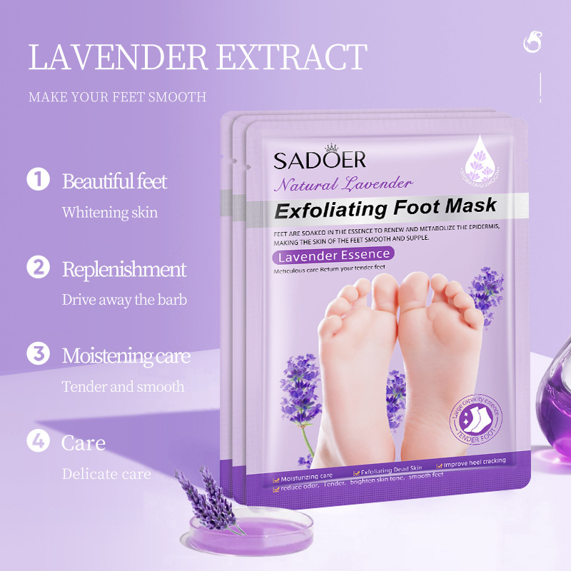 SADOER 角質除去フットマスク 角質除去フットピールマス - Foot Mask Peeling のレビューと価格