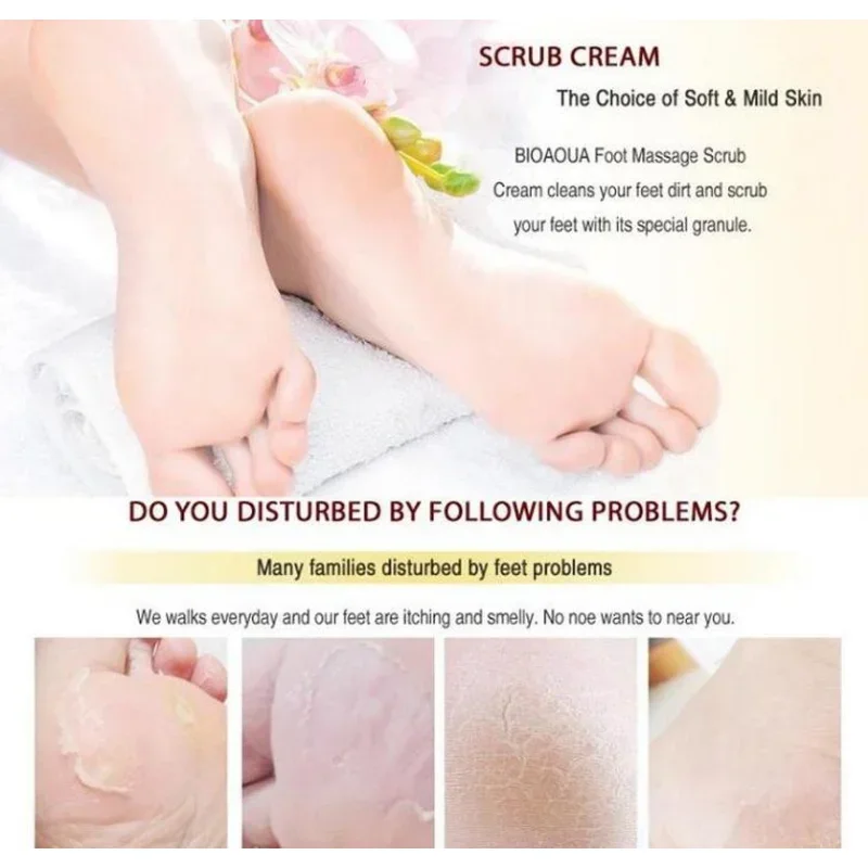 BIOAQUA 24K ゴールド シアバターマッサージ クリ - Foot Mask Peeling のレビューと価格