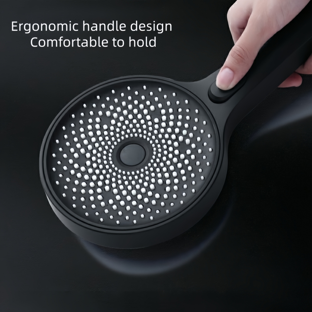 大型130mmハンドヘルドシャワーヘッド、取り外し可能なプレ - Spa & Wellness Paradies Braunschweig のレビューと価格