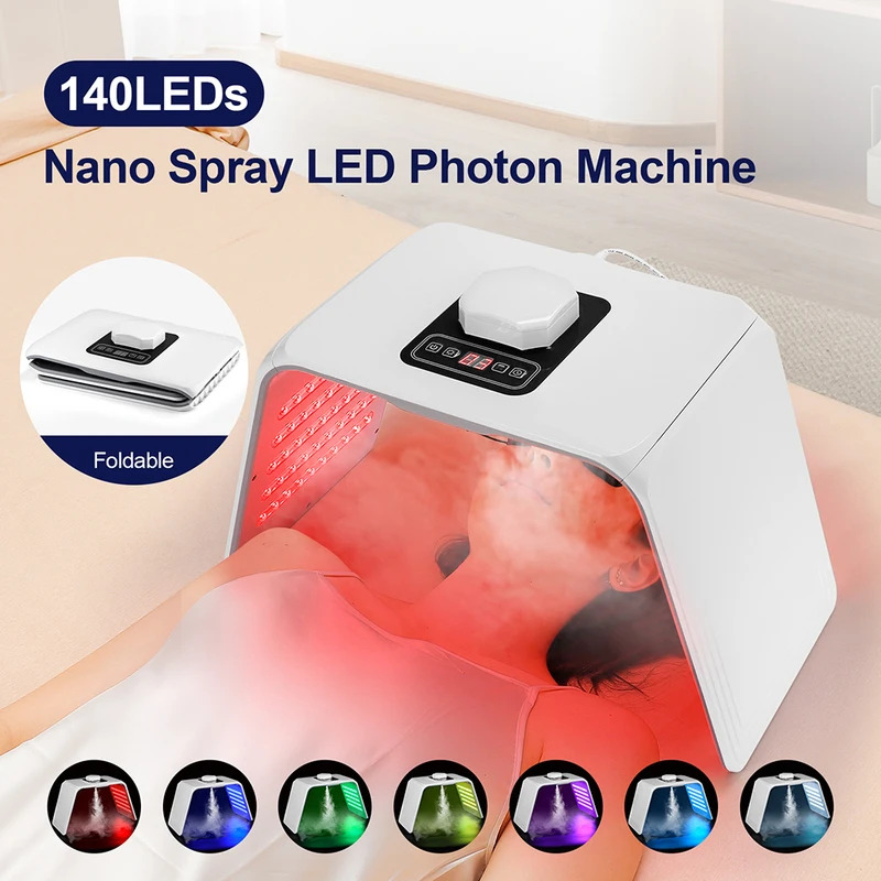 7 色 LED フォトン美容マスク肌保湿ナノスプレーフェイス - Spa & Wellness Paradies Braunschweig のレビューと価格