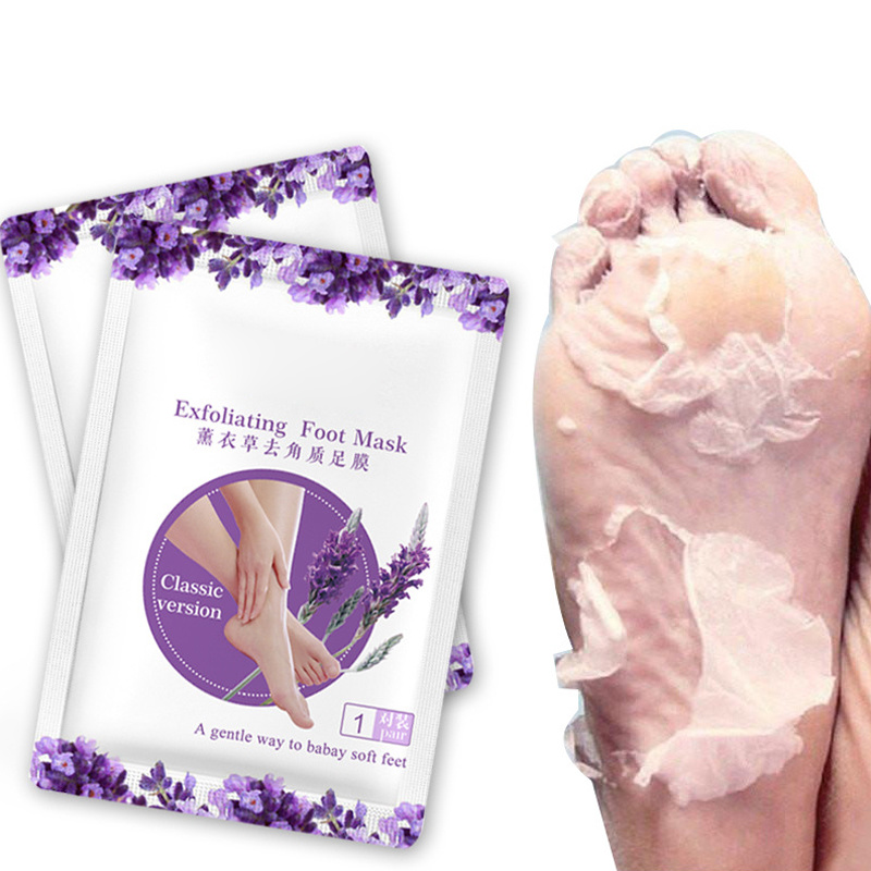足用角質除去フットマスク ペディキュアソックス 角質除去スク - Foot Mask Peeling のレビューと価格
