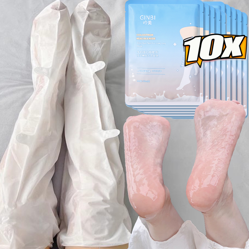 脚と足の保湿ソックス,長い靴下,角質除去,ひび割れ防止,古い - Foot Mask Peeling のレビューと価格